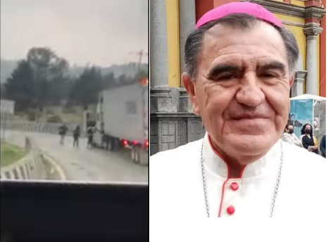 GRUPO ARMADO ASALTA A OBISBO DE VERACRUZ EN LA AUTOPISTA ORIZABA-PUEBLA