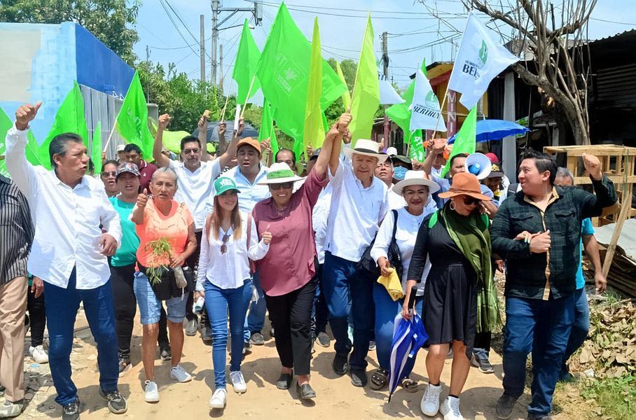 DE LOS SANTOS BERTRUY RECIBE RESPALDO EN MIGUEL HIDALGO Y CARRIZAL