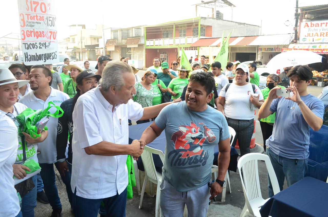 EL TRIUNFO ESTE 2 DE JUNIO SERÁ DEL PUEBLO PARA CONSTRUIR UN MEJOR CENTRO: BERTRUY