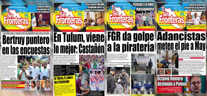 Ya está circulando Sin Fronteras