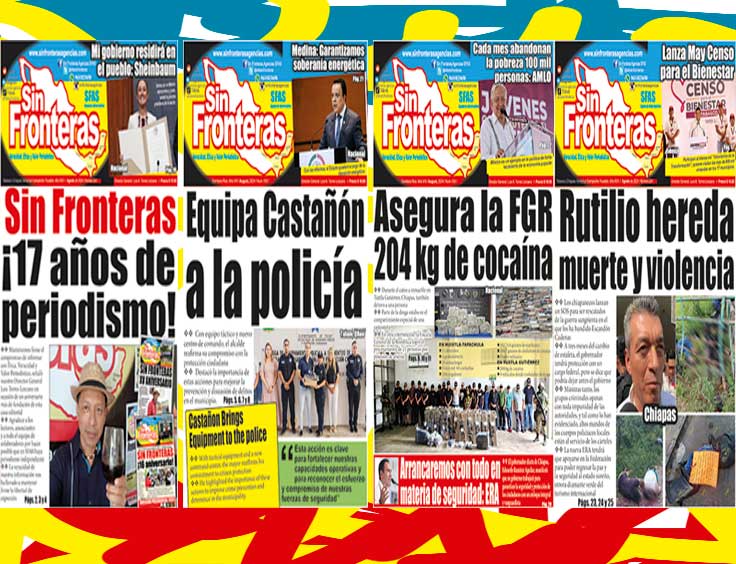Ya está circulando Sin Fronteras