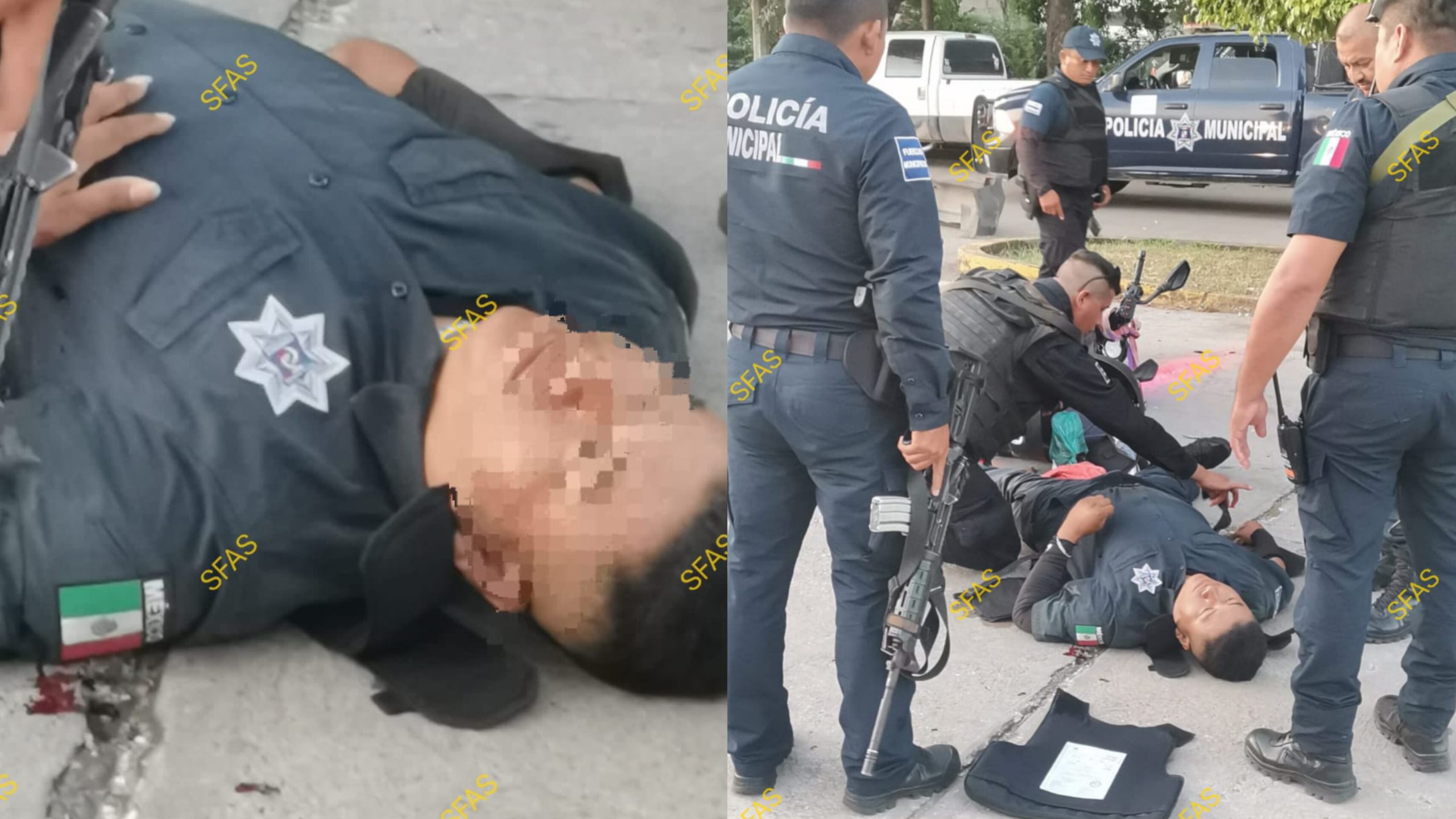 POLICÍA EJECUTADO EN EL EDÉN DEL CRIMEN