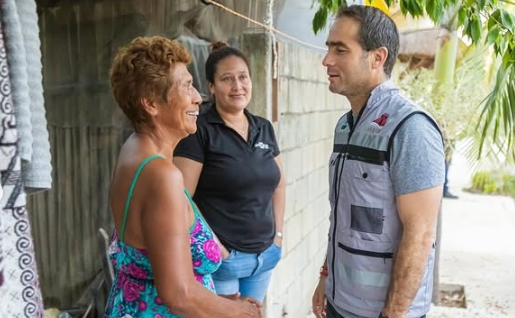 ALCALDE DE TULUM, DIEGO CASTAÑÓN, REAFIRMA SU COMPROMISO CON LA COMUNIDAD DE XUL-KA