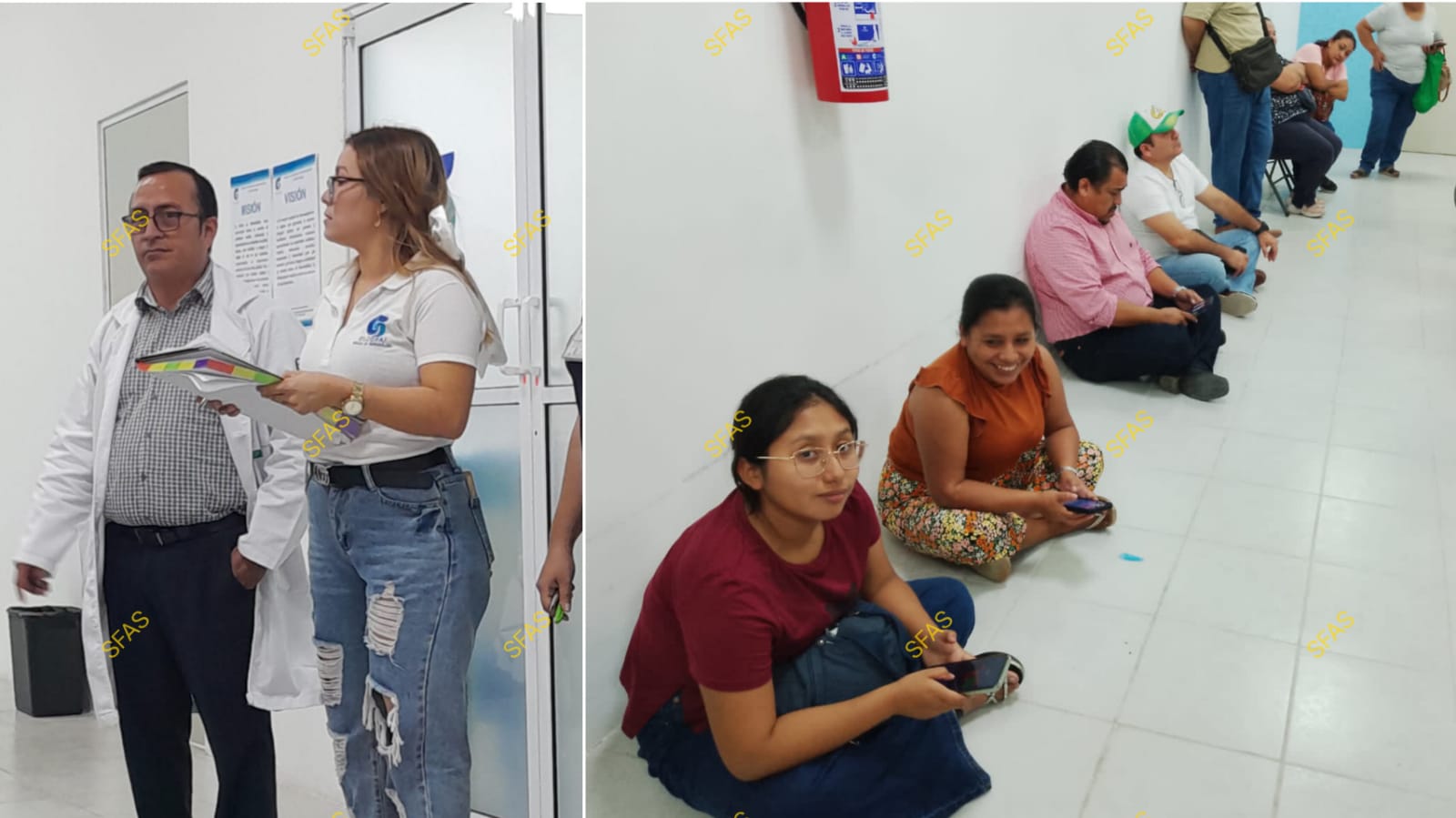 CAOS Y NEGLIGENCIA EN CLÍNICA GLOBAL PONE EN RIESGO LA VIDA DE PACIENTES HEMODIALIZADOS EN TABASCO