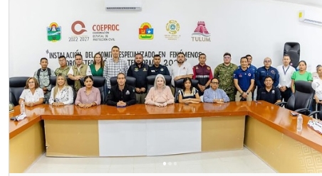DIEGO CASTAÑÓN REFUERZA EQUIPOS DE PREVENCIÓN ANTE HURACANES EN TULUM