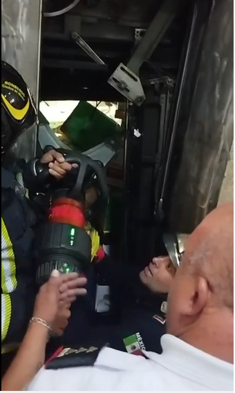 SE DESPLOMA ELEVADOR EN EL TRIBUNAL FEDERAL DE CONCILIACIÓN EN LA CDMX; SEIS PERSONAS LESIONADAS