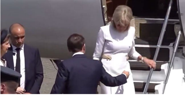 NUEVO DESPLANTE DE BRIGITTE MACRON A EMMANUEL MACRON EN VISITA A LONDRES
