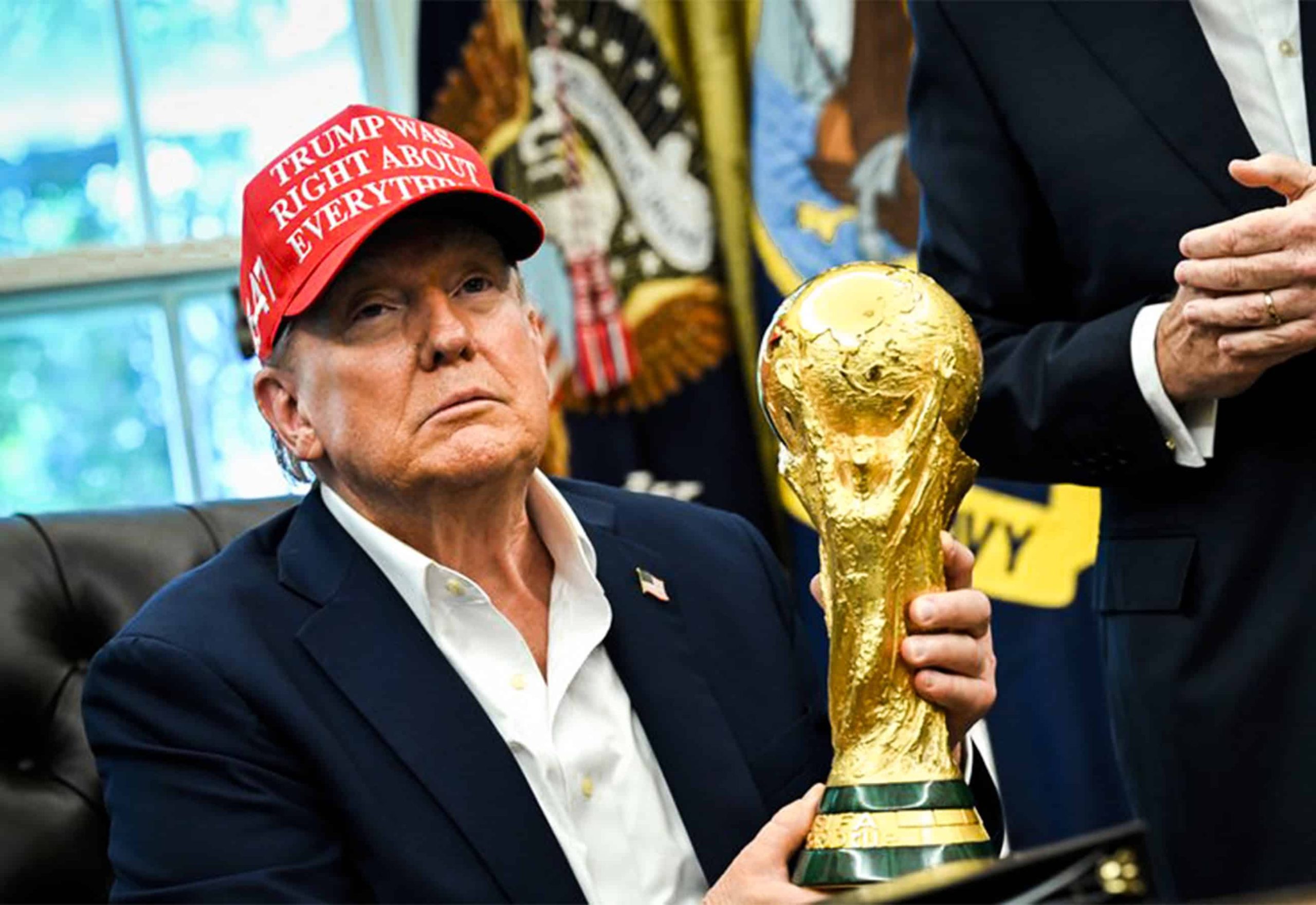 TRUMP AMENAZA CON RETIRAR SEDES DEL MUNDIAL 2026 A CIUDADES DEMÓCRATAS