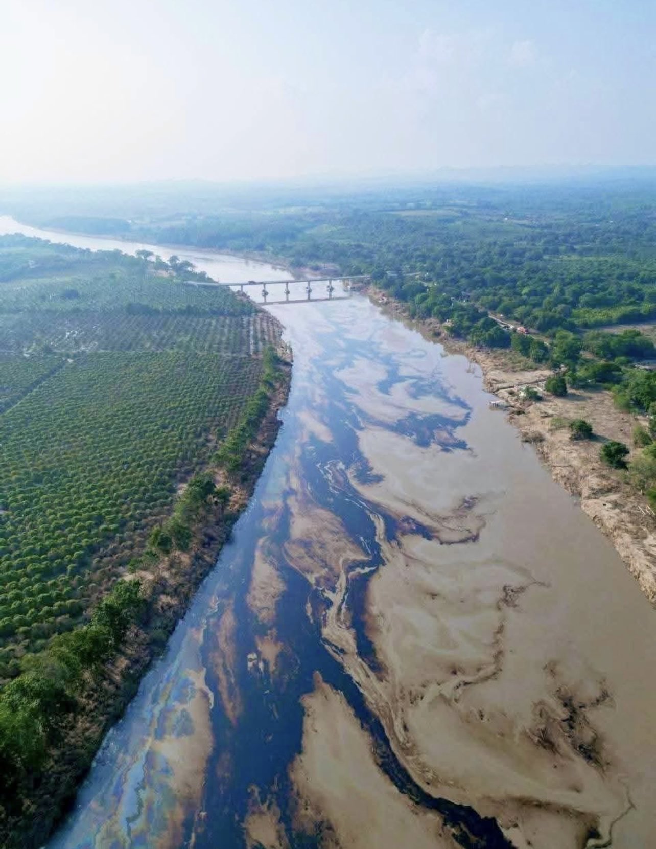 SE AGRAVA LA EMERGENCIA POR DERRAME EN EL RÍO PANTEPEC TRAS LLUVIAS EN VERACRUZ