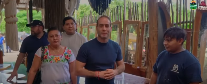 DIEGO CASTAÑÓN REAFIRMA SU COMPROMISO CON LAS Y LOS ARTESANOS DE TULUM