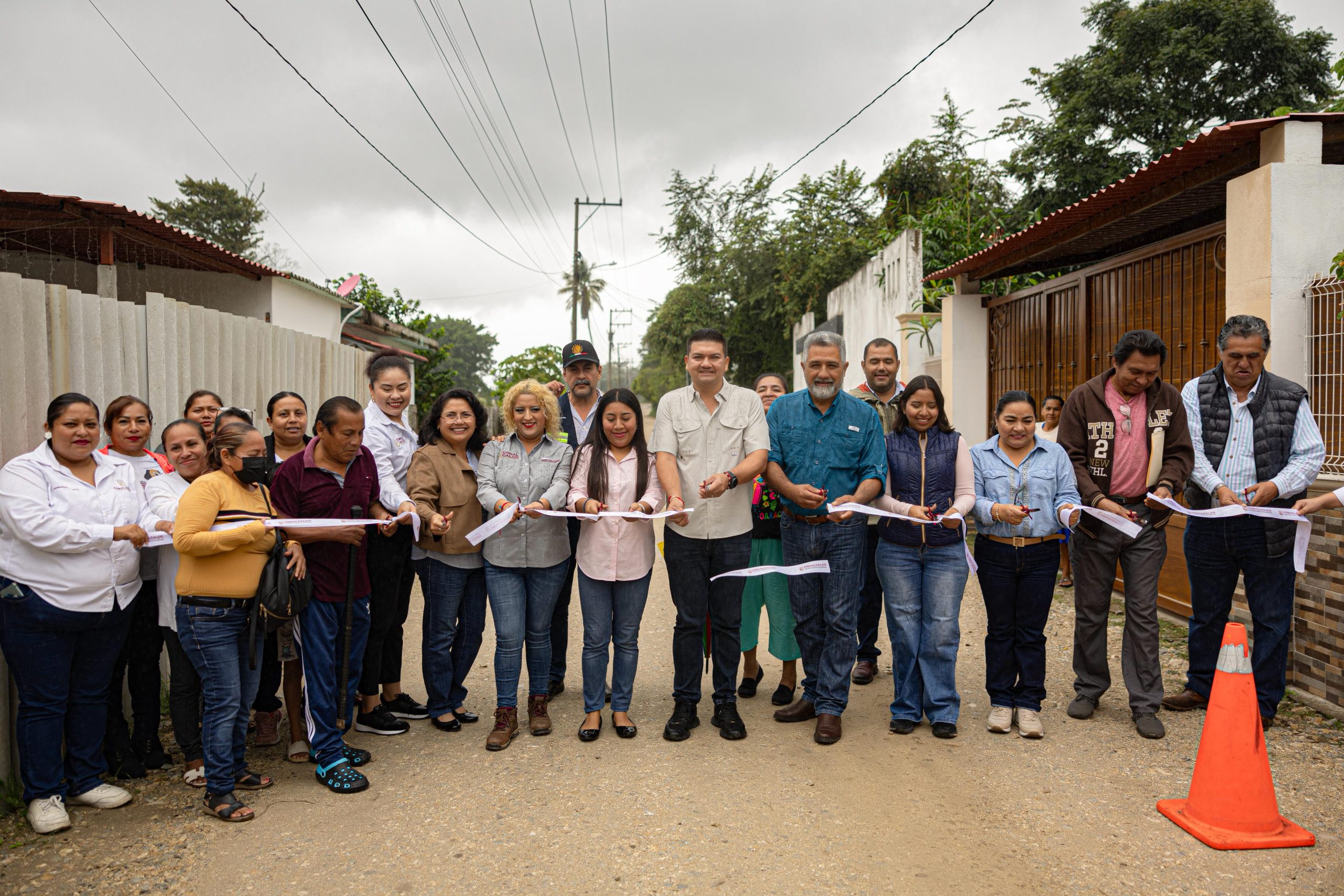 INAUGURA OVIDIO PERALTA LAS PRIMERAS OBRAS DEL 2026