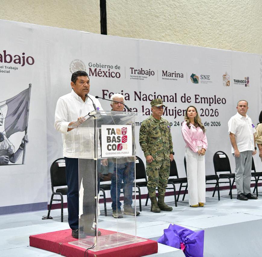 JAVIER MAY INAUGURA FERIA NACIONAL DE EMPLEO PARA LAS MUJERES
