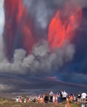 KILAUEA ENTRA EN ERUPCIÓN NUEVAMENTE Y ALTERA VUELOS Y CARRETERAS EN HAWÁI