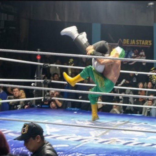 MUERE EL BÚHO ARRIBA DEL RING; UNA LLAVE LO MANDÓ AL OTRO MUNDO