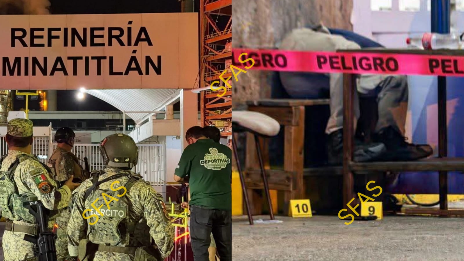 CRIMINALES ATACAN INSTALACIONES DE REFINERÍA EN VERACRUZ