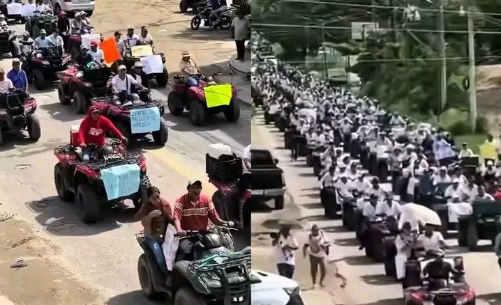 ¡GUERRERO SE LEVANTA! MILES EXIGEN HALLAR CON VIDA A OCHO CAMPESINOS
